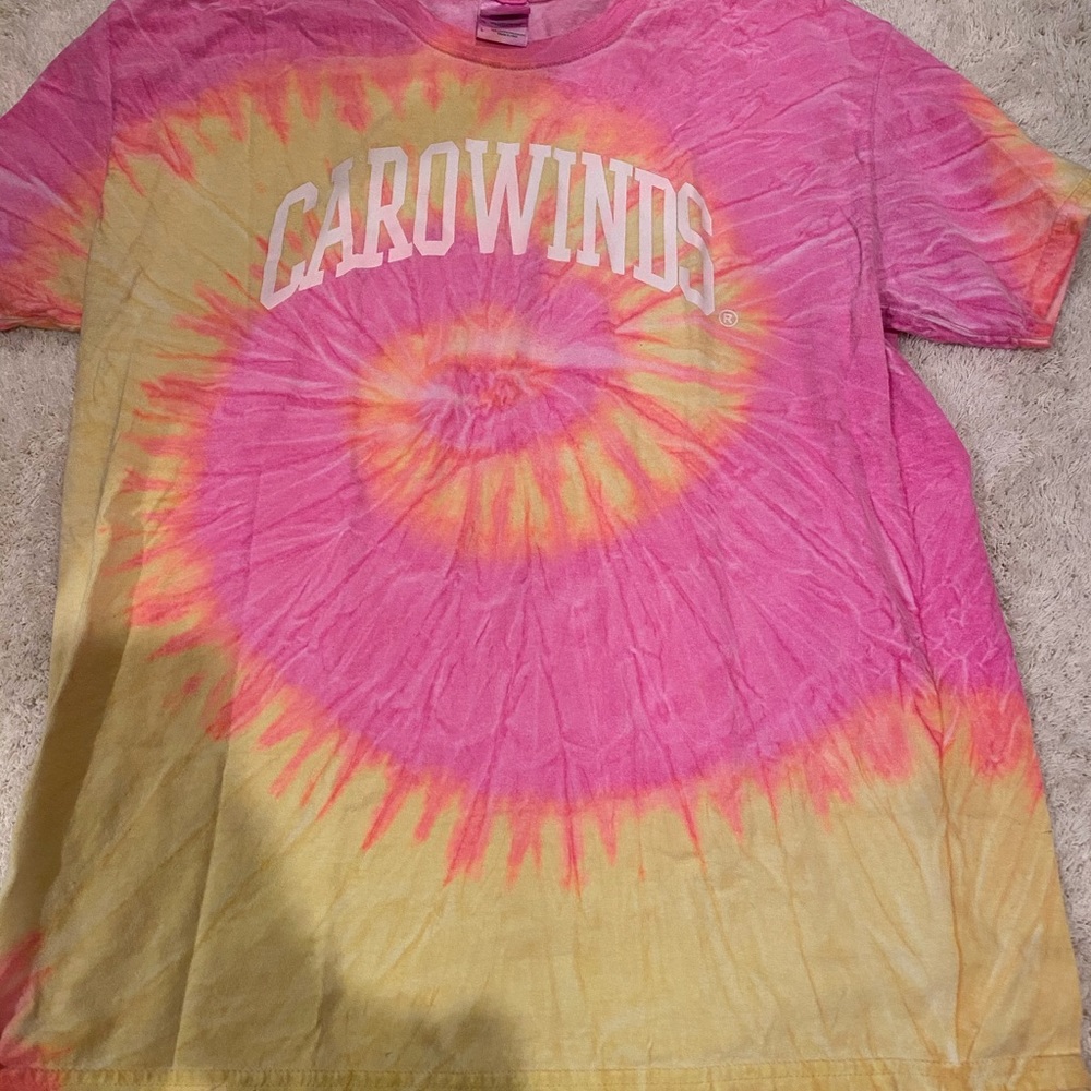 Tie dye Carowinds Shirt